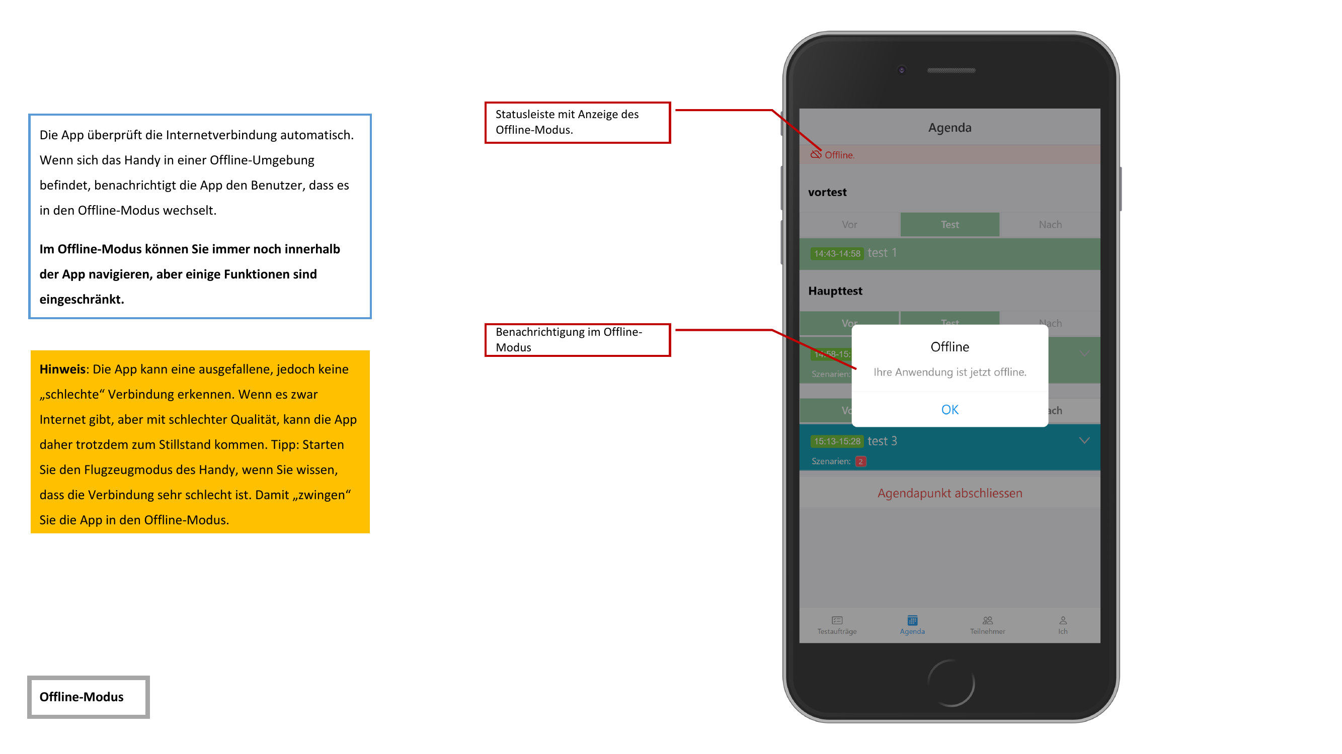 Offline Notification
