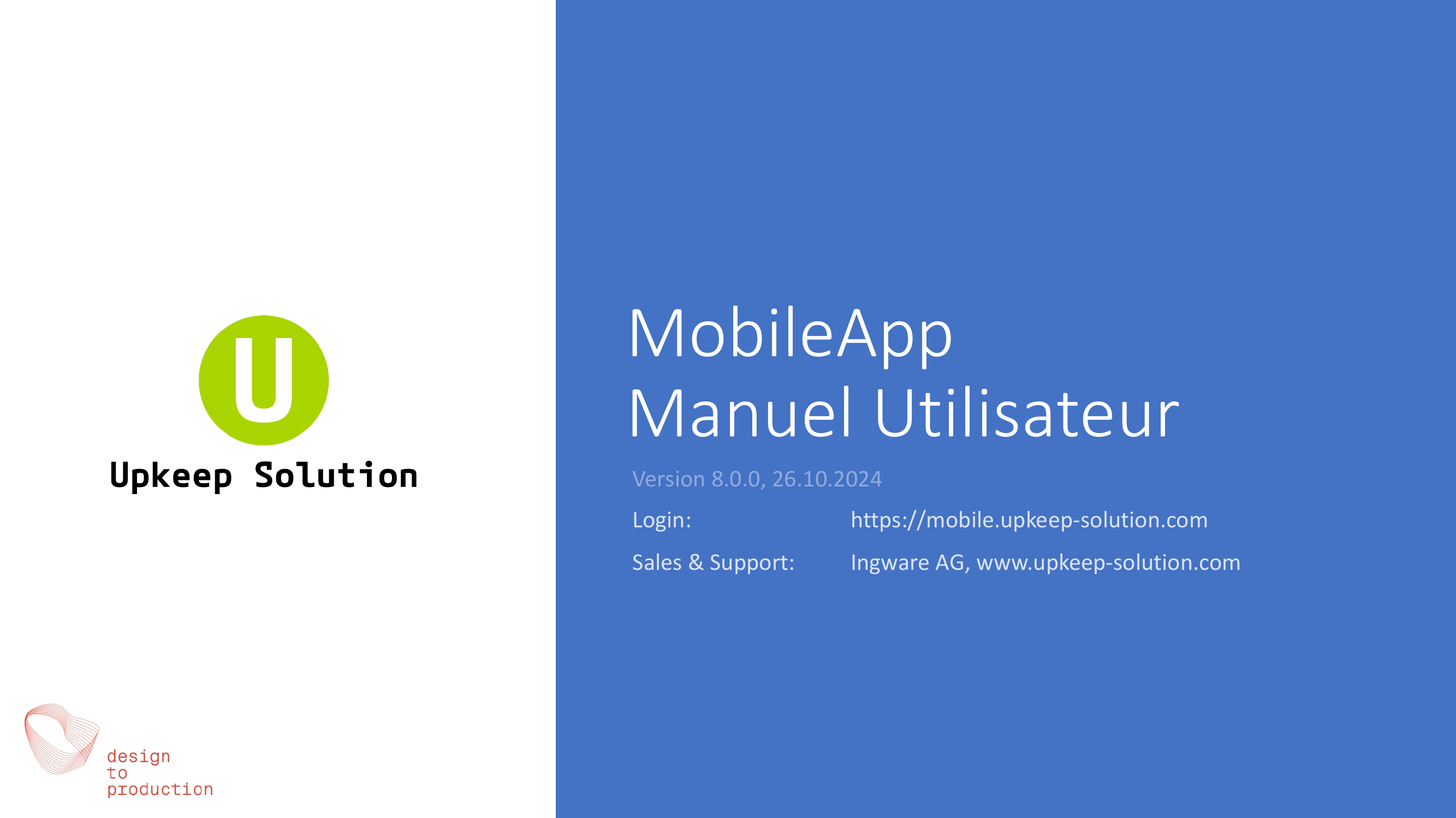 Upkeep Mobile App