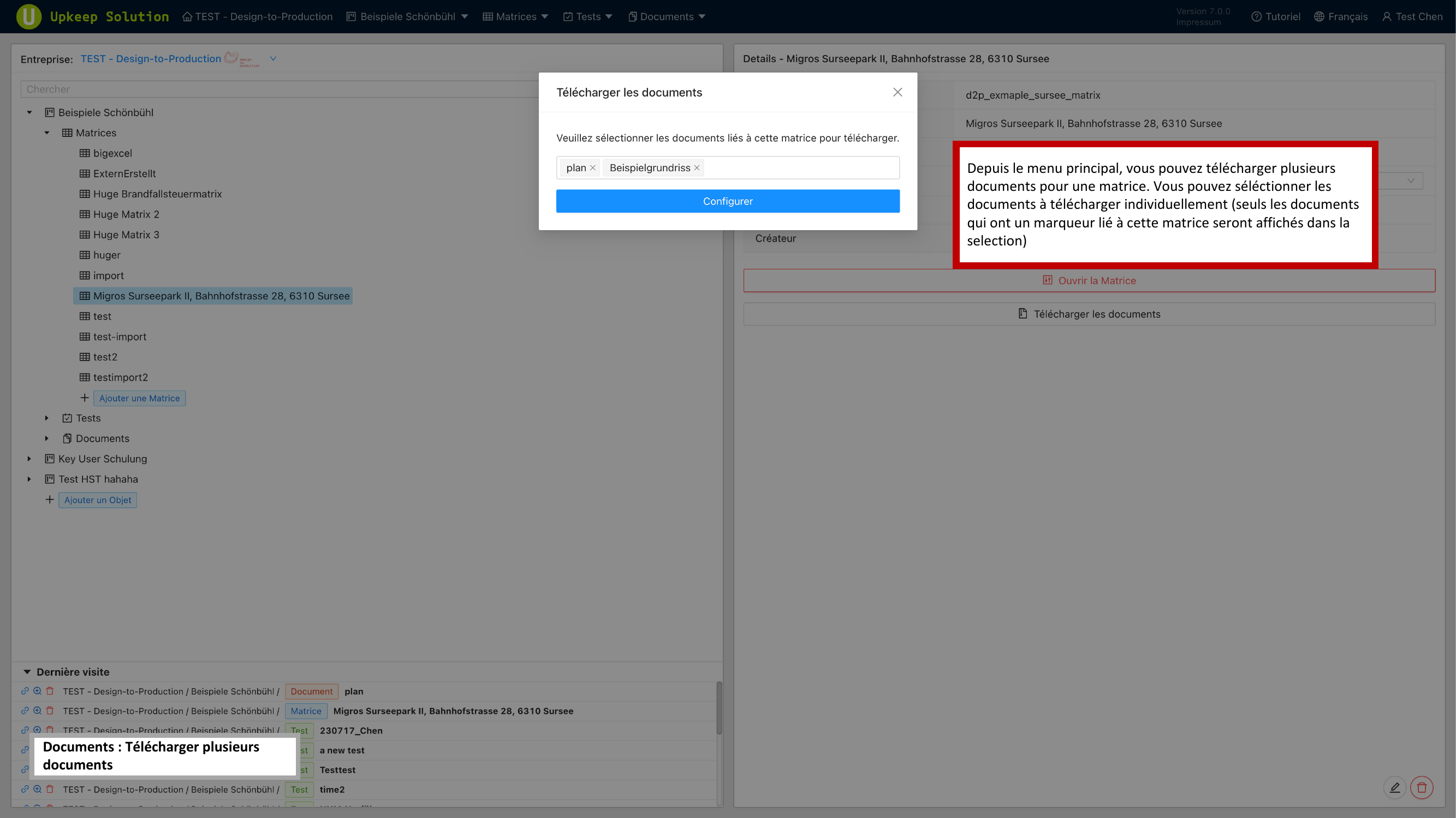 Boite de dialogue de telechargement