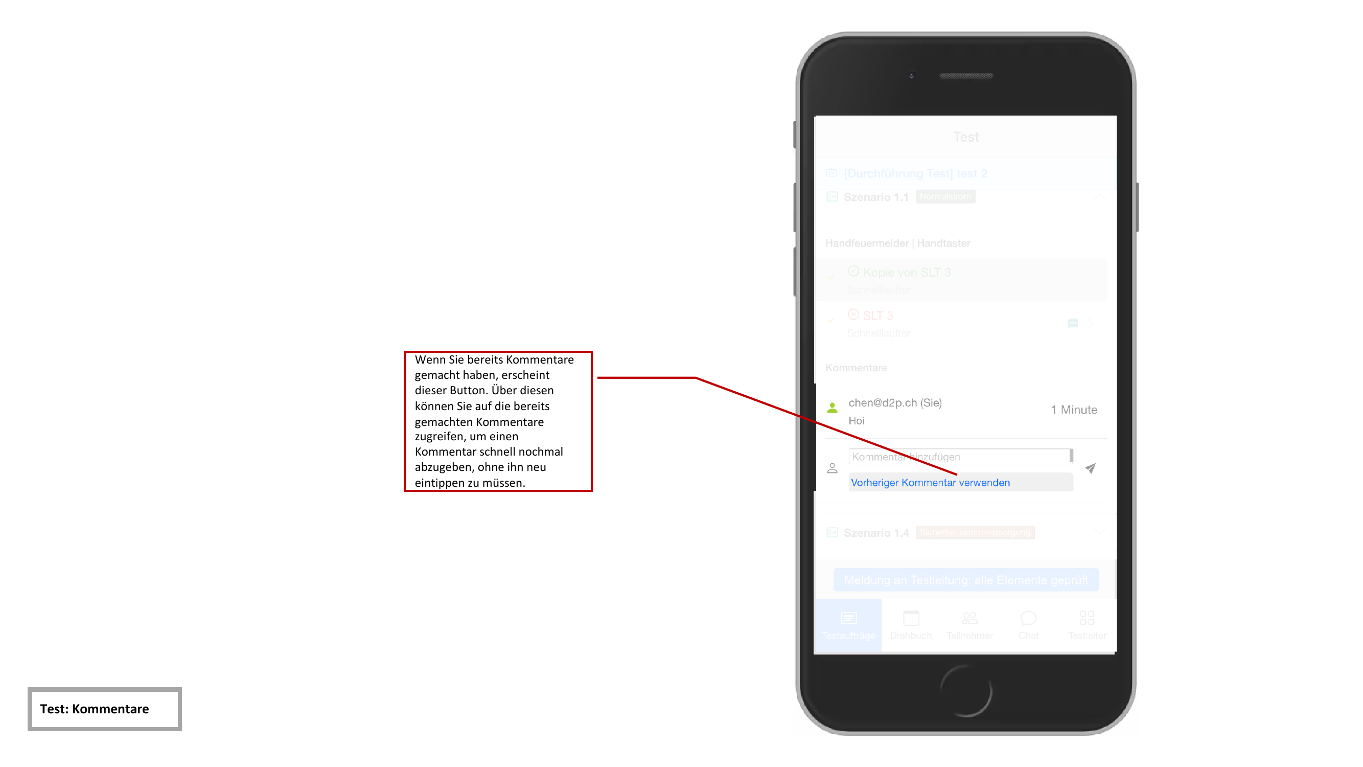 Riutilizzare un commento