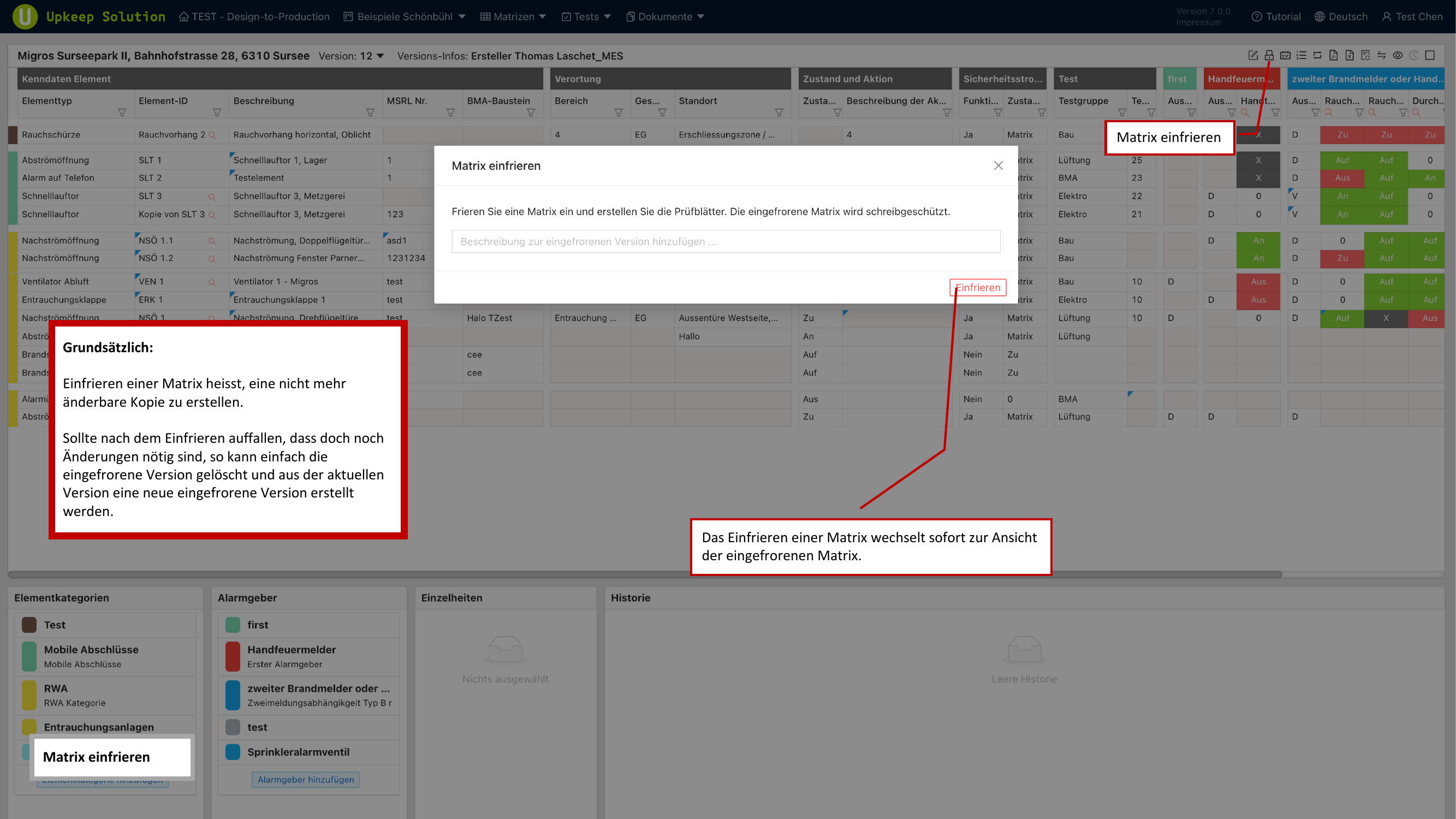 Congelare la matrice