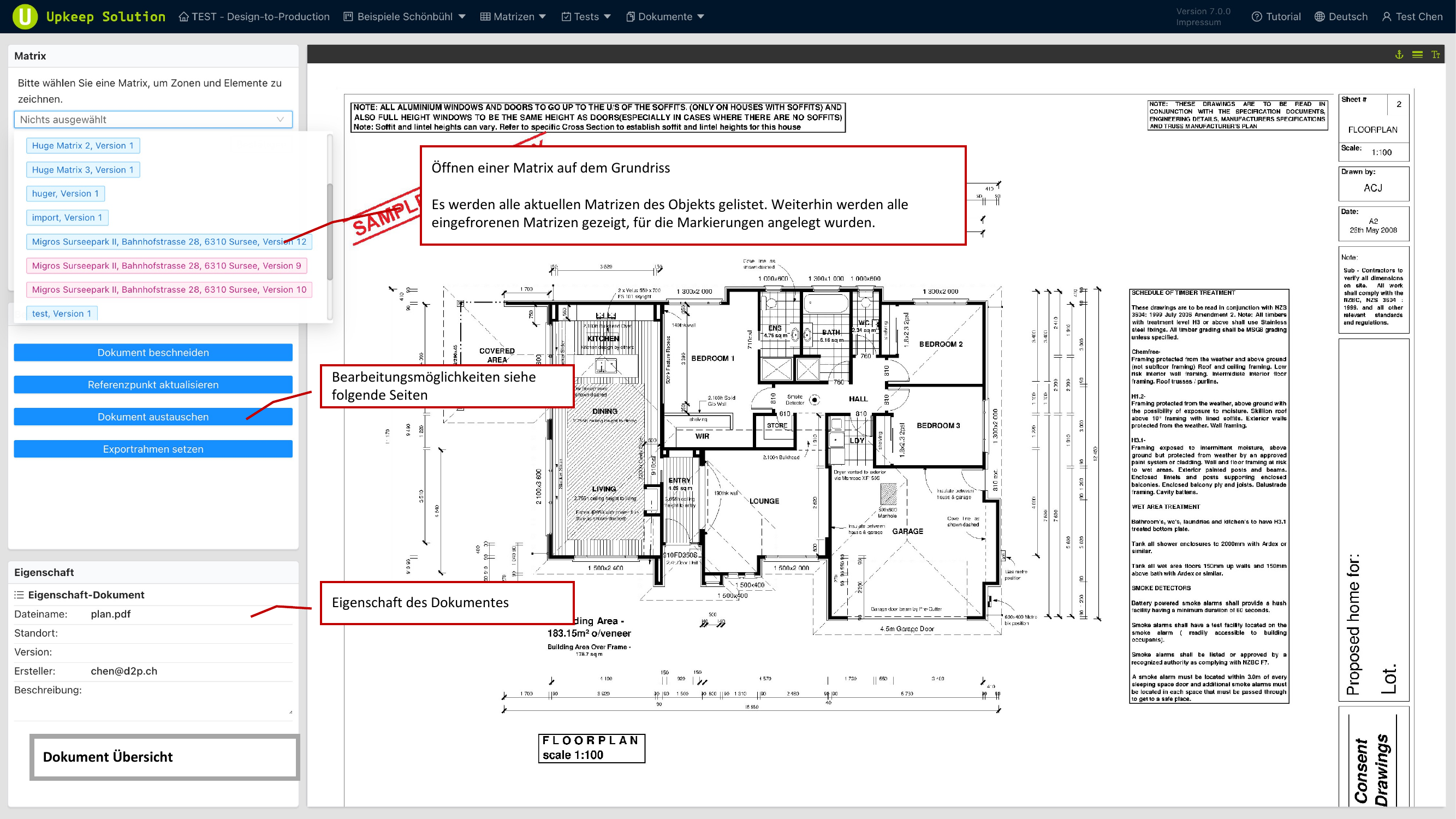 Selezione della matrice